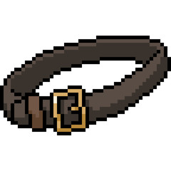 Fototapeta premium vector pixel art belt