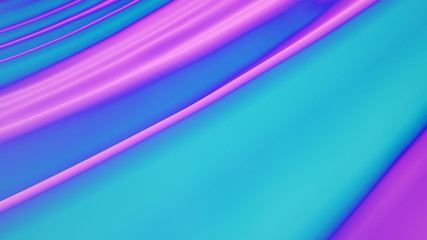 color wave  illustration. holographic abstract background. Holographic neon  trend background.