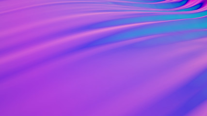 color wave  illustration. holographic abstract background. Holographic neon  trend background.