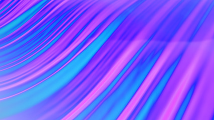 color wave  illustration. holographic abstract background. Holographic neon  trend background.
