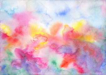 Watercolor texture. Abstract background	