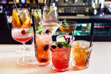 cocktail in the bar