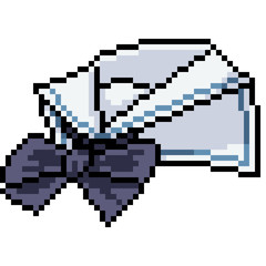 vector pixel art sailor collar