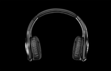 Fototapeta na wymiar 3D illustration headphones