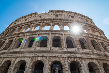 Fototapeta na wymiar Coloseum, Rome, Italy