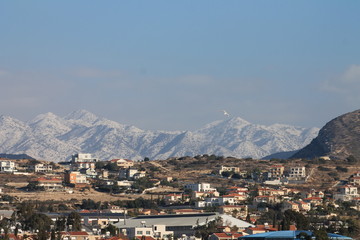 Fototapeta na wymiar Winter in Limassol