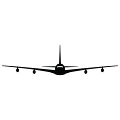 Airplane silhouette