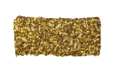 Vegan cracker with chia seeds