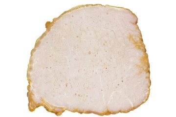 Smoked filet cross section