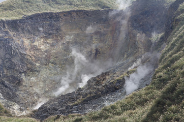 Xiaoyoukeng Recreation Area is a post-volcanic geological landscape area at Yangming National Park in Taipei, Taiwan.