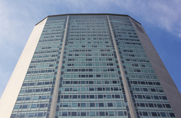 Fototapeta premium Central Business District in Milan skyscraper - financial and economy center