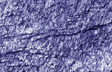 Old stone texture in blue tone.