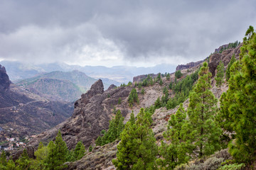 Fototapeta premium Gran Canaria landscape, Spain