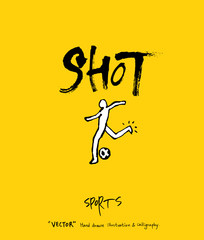 스포츠 포스터 / 손으로 그린 스포츠 그림