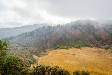 Bandama Caldera crater, Gran Canaria