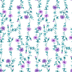 Fototapeta na wymiar background with flowers and leaves
