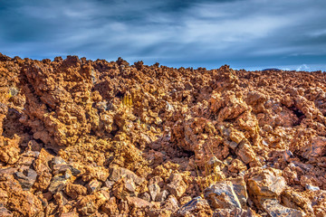Volcanic landscape around Teide, Tenerife