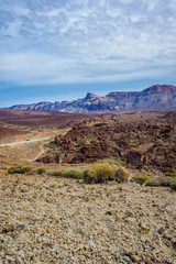Volcanic landscape around Teide, Tenerife