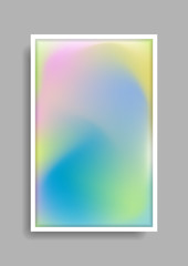 Punchy pastel minimal vibrant gradient background