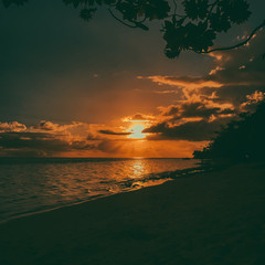 coucher de soleil