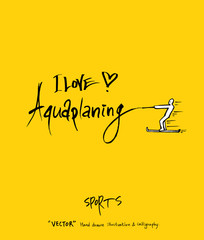 스포츠 포스터 / 손으로 그린 스포츠 그림