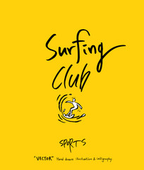 스포츠 포스터 / 손으로 그린 스포츠 그림