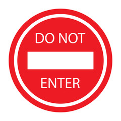 stop sign on white background