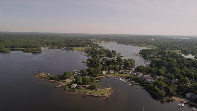 Homes on the water in Point Judith Rhode Island