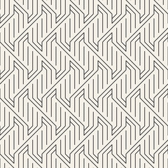 Vector seamless pattern. Modern stylish abstract texture. Repeating geometric tiles..