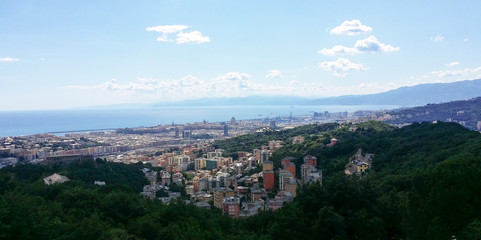 panorama of Genoa