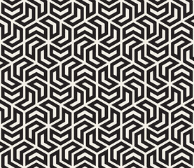 Vector seamless pattern. Modern stylish abstract texture. Repeating geometric tiles