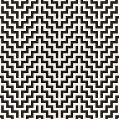 Vector seamless pattern. Ethnic stylish abstract texture. Repeating geometric tiles..