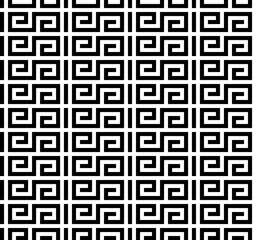 Typical egyptian, assyrian and greek motives. Greek key. Arabic geometric texture. Islamic Art. Abstract geometric. Vector and illustration.