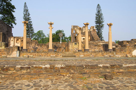 Ruins of Kittur fort, Karnataka