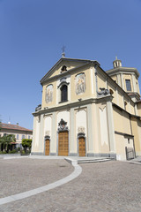 Macherio, Italy: church