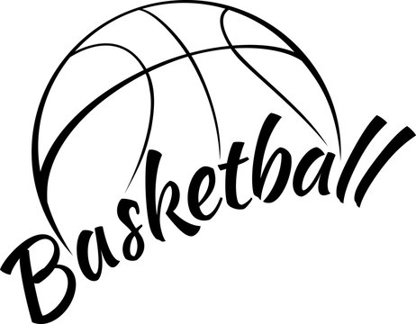 Basketball With Fun Text
