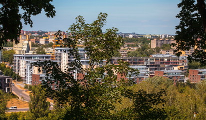Fototapeta na wymiar Vilnius,View from the Hill