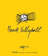 스포츠 포스터 / 손으로 그린 스포츠 그림