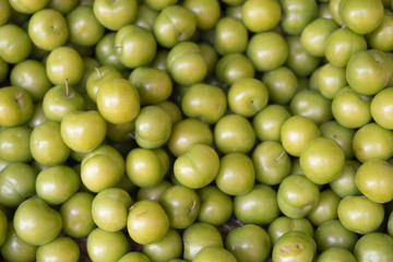 Background, fruit, greengage, close-up