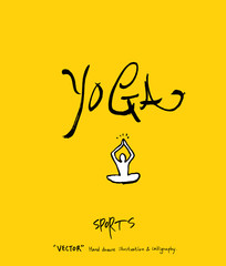 스포츠 포스터 / 손으로 그린 스포츠 그림