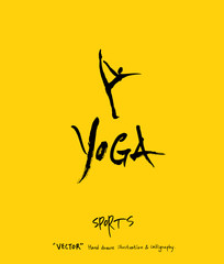 스포츠 포스터 / 손으로 그린 스포츠 그림