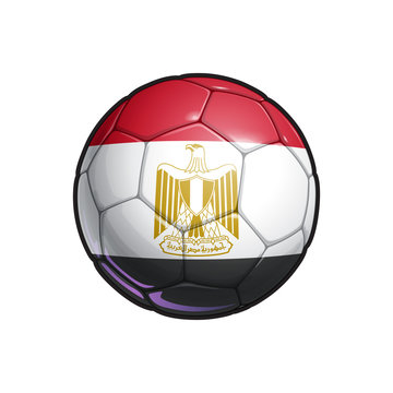 Egyptian Flag Football - Soccer Ball