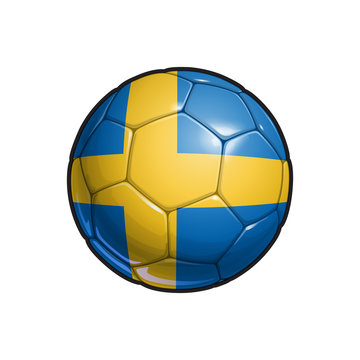 Swedish Flag Football - Soccer Ball
