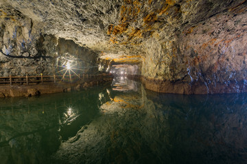 Fototapeta na wymiar The beautiful Beihai Tunnel