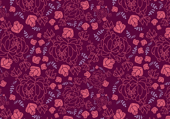 flower pattern background 
