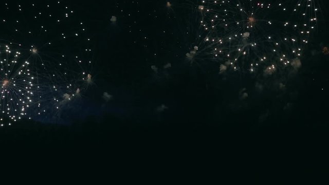 firework on night sky
