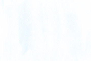 White-blue watercolor background hand drawn stroke spilling background for wallpaper, blank, banner