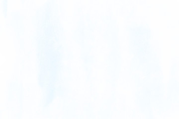 White-blue watercolor background hand drawn stroke spilling background for wallpaper, blank, banner