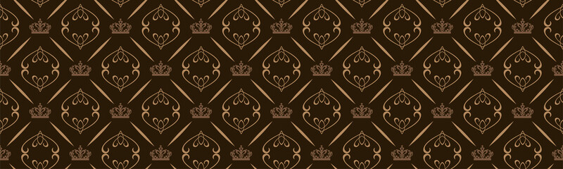 seamless dark wallpaper - royal background