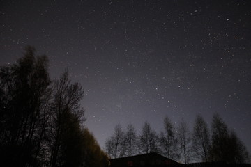 the night sky